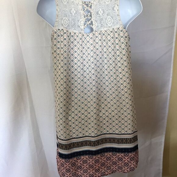 Girls pretty BoHo dress, size 10 - Picture 2 of 4